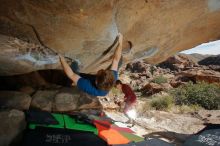 Bouldering in Hueco Tanks on 01/12/2020 with Blue Lizard Climbing and Yoga

Filename: SRM_20200112_1413270.jpg
Aperture: f/8.0
Shutter Speed: 1/250
Body: Canon EOS-1D Mark II
Lens: Canon EF 16-35mm f/2.8 L