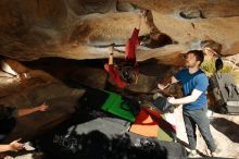 Bouldering in Hueco Tanks on 01/12/2020 with Blue Lizard Climbing and Yoga

Filename: SRM_20200112_1446590.jpg
Aperture: f/8.0
Shutter Speed: 1/250
Body: Canon EOS-1D Mark II
Lens: Canon EF 16-35mm f/2.8 L