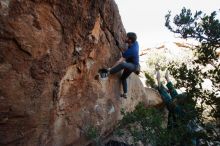 Bouldering in Hueco Tanks on 01/12/2020 with Blue Lizard Climbing and Yoga

Filename: SRM_20200112_1547370.jpg
Aperture: f/6.3
Shutter Speed: 1/250
Body: Canon EOS-1D Mark II
Lens: Canon EF 16-35mm f/2.8 L