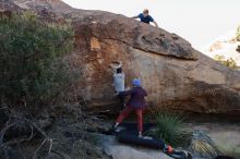 Bouldering in Hueco Tanks on 01/12/2020 with Blue Lizard Climbing and Yoga

Filename: SRM_20200112_1557270.jpg
Aperture: f/6.3
Shutter Speed: 1/250
Body: Canon EOS-1D Mark II
Lens: Canon EF 16-35mm f/2.8 L