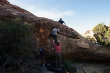 Bouldering in Hueco Tanks on 01/12/2020 with Blue Lizard Climbing and Yoga

Filename: SRM_20200112_1558180.jpg
Aperture: f/9.0
Shutter Speed: 1/250
Body: Canon EOS-1D Mark II
Lens: Canon EF 16-35mm f/2.8 L