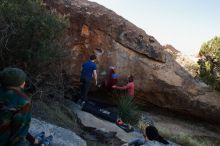 Bouldering in Hueco Tanks on 01/12/2020 with Blue Lizard Climbing and Yoga

Filename: SRM_20200112_1601170.jpg
Aperture: f/8.0
Shutter Speed: 1/250
Body: Canon EOS-1D Mark II
Lens: Canon EF 16-35mm f/2.8 L