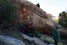 Bouldering in Hueco Tanks on 01/12/2020 with Blue Lizard Climbing and Yoga

Filename: SRM_20200112_1631160.jpg
Aperture: f/8.0
Shutter Speed: 1/250
Body: Canon EOS-1D Mark II
Lens: Canon EF 16-35mm f/2.8 L