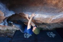 Bouldering in Hueco Tanks on 01/12/2020 with Blue Lizard Climbing and Yoga

Filename: SRM_20200112_1647220.jpg
Aperture: f/4.5
Shutter Speed: 1/250
Body: Canon EOS-1D Mark II
Lens: Canon EF 16-35mm f/2.8 L