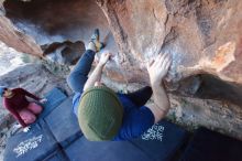 Bouldering in Hueco Tanks on 01/12/2020 with Blue Lizard Climbing and Yoga

Filename: SRM_20200112_1658070.jpg
Aperture: f/3.5
Shutter Speed: 1/250
Body: Canon EOS-1D Mark II
Lens: Canon EF 16-35mm f/2.8 L