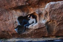 Bouldering in Hueco Tanks on 01/12/2020 with Blue Lizard Climbing and Yoga

Filename: SRM_20200112_1710070.jpg
Aperture: f/4.5
Shutter Speed: 1/250
Body: Canon EOS-1D Mark II
Lens: Canon EF 16-35mm f/2.8 L