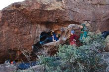 Bouldering in Hueco Tanks on 01/12/2020 with Blue Lizard Climbing and Yoga

Filename: SRM_20200112_1711500.jpg
Aperture: f/5.0
Shutter Speed: 1/250
Body: Canon EOS-1D Mark II
Lens: Canon EF 16-35mm f/2.8 L