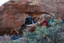 Bouldering in Hueco Tanks on 01/12/2020 with Blue Lizard Climbing and Yoga

Filename: SRM_20200112_1711520.jpg
Aperture: f/4.5
Shutter Speed: 1/250
Body: Canon EOS-1D Mark II
Lens: Canon EF 16-35mm f/2.8 L