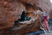 Bouldering in Hueco Tanks on 01/12/2020 with Blue Lizard Climbing and Yoga

Filename: SRM_20200112_1712460.jpg
Aperture: f/5.0
Shutter Speed: 1/250
Body: Canon EOS-1D Mark II
Lens: Canon EF 16-35mm f/2.8 L