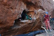 Bouldering in Hueco Tanks on 01/12/2020 with Blue Lizard Climbing and Yoga

Filename: SRM_20200112_1712480.jpg
Aperture: f/4.5
Shutter Speed: 1/250
Body: Canon EOS-1D Mark II
Lens: Canon EF 16-35mm f/2.8 L