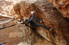 Bouldering in Hueco Tanks on 01/16/2020 with Blue Lizard Climbing and Yoga

Filename: SRM_20200116_1034470.jpg
Aperture: f/4.0
Shutter Speed: 1/320
Body: Canon EOS-1D Mark II
Lens: Canon EF 16-35mm f/2.8 L