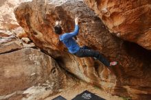 Bouldering in Hueco Tanks on 01/16/2020 with Blue Lizard Climbing and Yoga

Filename: SRM_20200116_1035350.jpg
Aperture: f/4.0
Shutter Speed: 1/320
Body: Canon EOS-1D Mark II
Lens: Canon EF 16-35mm f/2.8 L