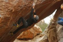 Bouldering in Hueco Tanks on 01/16/2020 with Blue Lizard Climbing and Yoga

Filename: SRM_20200116_1131060.jpg
Aperture: f/3.5
Shutter Speed: 1/400
Body: Canon EOS-1D Mark II
Lens: Canon EF 50mm f/1.8 II