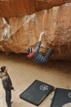 Bouldering in Hueco Tanks on 01/16/2020 with Blue Lizard Climbing and Yoga

Filename: SRM_20200116_1149040.jpg
Aperture: f/3.5
Shutter Speed: 1/320
Body: Canon EOS-1D Mark II
Lens: Canon EF 50mm f/1.8 II