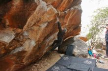 Bouldering in Hueco Tanks on 01/16/2020 with Blue Lizard Climbing and Yoga

Filename: SRM_20200116_1328500.jpg
Aperture: f/4.0
Shutter Speed: 1/250
Body: Canon EOS-1D Mark II
Lens: Canon EF 16-35mm f/2.8 L