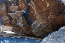 Bouldering in Hueco Tanks on 01/16/2020 with Blue Lizard Climbing and Yoga

Filename: SRM_20200116_1333390.jpg
Aperture: f/4.0
Shutter Speed: 1/250
Body: Canon EOS-1D Mark II
Lens: Canon EF 16-35mm f/2.8 L