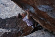 Bouldering in Hueco Tanks on 01/16/2020 with Blue Lizard Climbing and Yoga

Filename: SRM_20200116_1407171.jpg
Aperture: f/7.1
Shutter Speed: 1/320
Body: Canon EOS-1D Mark II
Lens: Canon EF 16-35mm f/2.8 L