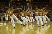 The longhorns defeated the Texas Southern University (TSU) Tigers 90-50 Tuesday night.

Filename: SRM_20061128_2017147.jpg
Aperture: f/6.3
Shutter Speed: 1/200
Body: Canon EOS 20D
Lens: Canon EF 50mm f/1.8 II
