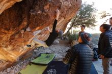 Bouldering in Hueco Tanks on 01/18/2020 with Blue Lizard Climbing and Yoga

Filename: SRM_20200118_1149450.jpg
Aperture: f/4.5
Shutter Speed: 1/250
Body: Canon EOS-1D Mark II
Lens: Canon EF 16-35mm f/2.8 L