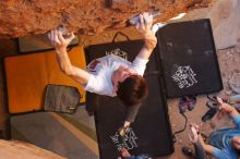 Bouldering in Hueco Tanks on 01/18/2020 with Blue Lizard Climbing and Yoga

Filename: SRM_20200118_1552470.jpg
Aperture: f/4.5
Shutter Speed: 1/250
Body: Canon EOS-1D Mark II
Lens: Canon EF 16-35mm f/2.8 L