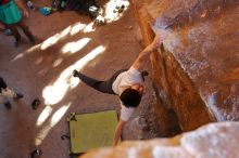 Bouldering in Hueco Tanks on 01/18/2020 with Blue Lizard Climbing and Yoga

Filename: SRM_20200118_1604176.jpg
Aperture: f/4.5
Shutter Speed: 1/250
Body: Canon EOS-1D Mark II
Lens: Canon EF 16-35mm f/2.8 L