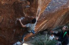 Bouldering in Hueco Tanks on 01/18/2020 with Blue Lizard Climbing and Yoga

Filename: SRM_20200118_1107090.jpg
Aperture: f/4.0
Shutter Speed: 1/250
Body: Canon EOS-1D Mark II
Lens: Canon EF 50mm f/1.8 II