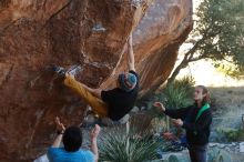 Bouldering in Hueco Tanks on 01/18/2020 with Blue Lizard Climbing and Yoga

Filename: SRM_20200118_1109260.jpg
Aperture: f/4.0
Shutter Speed: 1/250
Body: Canon EOS-1D Mark II
Lens: Canon EF 50mm f/1.8 II