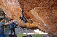 Bouldering in Hueco Tanks on 01/18/2020 with Blue Lizard Climbing and Yoga

Filename: SRM_20200118_1153490.jpg
Aperture: f/5.0
Shutter Speed: 1/250
Body: Canon EOS-1D Mark II
Lens: Canon EF 16-35mm f/2.8 L