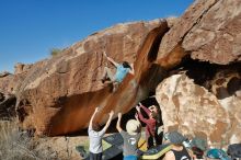 Bouldering in Hueco Tanks on 01/18/2020 with Blue Lizard Climbing and Yoga

Filename: SRM_20200118_1238240.jpg
Aperture: f/8.0
Shutter Speed: 1/250
Body: Canon EOS-1D Mark II
Lens: Canon EF 16-35mm f/2.8 L