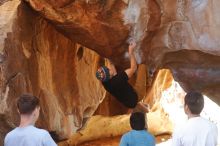 Bouldering in Hueco Tanks on 01/18/2020 with Blue Lizard Climbing and Yoga

Filename: SRM_20200118_1403220.jpg
Aperture: f/3.5
Shutter Speed: 1/250
Body: Canon EOS-1D Mark II
Lens: Canon EF 50mm f/1.8 II