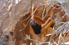 Bouldering in Hueco Tanks on 01/18/2020 with Blue Lizard Climbing and Yoga

Filename: SRM_20200118_1406240.jpg
Aperture: f/3.5
Shutter Speed: 1/250
Body: Canon EOS-1D Mark II
Lens: Canon EF 50mm f/1.8 II