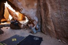 Bouldering in Hueco Tanks on 01/18/2020 with Blue Lizard Climbing and Yoga

Filename: SRM_20200118_1518480.jpg
Aperture: f/3.5
Shutter Speed: 1/250
Body: Canon EOS-1D Mark II
Lens: Canon EF 16-35mm f/2.8 L