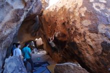 Bouldering in Hueco Tanks on 01/18/2020 with Blue Lizard Climbing and Yoga

Filename: SRM_20200118_1623500.jpg
Aperture: f/5.0
Shutter Speed: 1/250
Body: Canon EOS-1D Mark II
Lens: Canon EF 16-35mm f/2.8 L