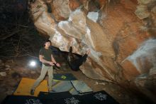 Bouldering in Hueco Tanks on 01/19/2020 with Blue Lizard Climbing and Yoga

Filename: SRM_20200119_1128370.jpg
Aperture: f/7.1
Shutter Speed: 1/250
Body: Canon EOS-1D Mark II
Lens: Canon EF 16-35mm f/2.8 L