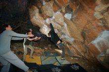 Bouldering in Hueco Tanks on 01/19/2020 with Blue Lizard Climbing and Yoga

Filename: SRM_20200119_1136380.jpg
Aperture: f/7.1
Shutter Speed: 1/250
Body: Canon EOS-1D Mark II
Lens: Canon EF 16-35mm f/2.8 L