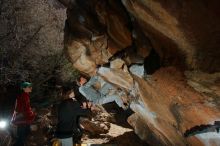 Bouldering in Hueco Tanks on 01/19/2020 with Blue Lizard Climbing and Yoga

Filename: SRM_20200119_1214390.jpg
Aperture: f/8.0
Shutter Speed: 1/250
Body: Canon EOS-1D Mark II
Lens: Canon EF 16-35mm f/2.8 L