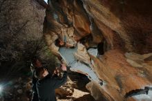 Bouldering in Hueco Tanks on 01/19/2020 with Blue Lizard Climbing and Yoga

Filename: SRM_20200119_1214570.jpg
Aperture: f/8.0
Shutter Speed: 1/250
Body: Canon EOS-1D Mark II
Lens: Canon EF 16-35mm f/2.8 L