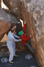 Bouldering in Hueco Tanks on 01/19/2020 with Blue Lizard Climbing and Yoga

Filename: SRM_20200119_1227550.jpg
Aperture: f/2.8
Shutter Speed: 1/250
Body: Canon EOS-1D Mark II
Lens: Canon EF 50mm f/1.8 II