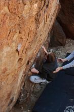 Bouldering in Hueco Tanks on 01/19/2020 with Blue Lizard Climbing and Yoga

Filename: SRM_20200119_1242450.jpg
Aperture: f/5.6
Shutter Speed: 1/250
Body: Canon EOS-1D Mark II
Lens: Canon EF 50mm f/1.8 II