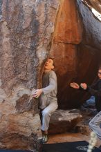 Bouldering in Hueco Tanks on 01/19/2020 with Blue Lizard Climbing and Yoga

Filename: SRM_20200119_1300020.jpg
Aperture: f/3.5
Shutter Speed: 1/320
Body: Canon EOS-1D Mark II
Lens: Canon EF 50mm f/1.8 II