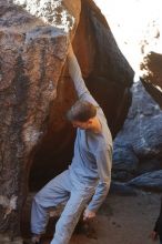 Bouldering in Hueco Tanks on 01/19/2020 with Blue Lizard Climbing and Yoga

Filename: SRM_20200119_1301300.jpg
Aperture: f/5.0
Shutter Speed: 1/320
Body: Canon EOS-1D Mark II
Lens: Canon EF 50mm f/1.8 II