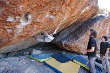 Bouldering in Hueco Tanks on 01/19/2020 with Blue Lizard Climbing and Yoga

Filename: SRM_20200119_1306330.jpg
Aperture: f/4.0
Shutter Speed: 1/320
Body: Canon EOS-1D Mark II
Lens: Canon EF 16-35mm f/2.8 L