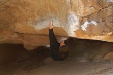 Bouldering in Hueco Tanks on 01/19/2020 with Blue Lizard Climbing and Yoga

Filename: SRM_20200119_1434150.jpg
Aperture: f/2.8
Shutter Speed: 1/320
Body: Canon EOS-1D Mark II
Lens: Canon EF 50mm f/1.8 II