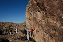 Bouldering in Hueco Tanks on 01/19/2020 with Blue Lizard Climbing and Yoga

Filename: SRM_20200119_1522110.jpg
Aperture: f/6.3
Shutter Speed: 1/500
Body: Canon EOS-1D Mark II
Lens: Canon EF 16-35mm f/2.8 L