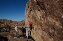 Bouldering in Hueco Tanks on 01/19/2020 with Blue Lizard Climbing and Yoga

Filename: SRM_20200119_1522250.jpg
Aperture: f/6.3
Shutter Speed: 1/500
Body: Canon EOS-1D Mark II
Lens: Canon EF 16-35mm f/2.8 L