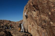 Bouldering in Hueco Tanks on 01/19/2020 with Blue Lizard Climbing and Yoga

Filename: SRM_20200119_1523230.jpg
Aperture: f/5.6
Shutter Speed: 1/500
Body: Canon EOS-1D Mark II
Lens: Canon EF 16-35mm f/2.8 L