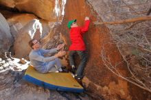 Bouldering in Hueco Tanks on 01/19/2020 with Blue Lizard Climbing and Yoga

Filename: SRM_20200119_1612520.jpg
Aperture: f/5.6
Shutter Speed: 1/320
Body: Canon EOS-1D Mark II
Lens: Canon EF 16-35mm f/2.8 L