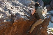 Bouldering in Hueco Tanks on 01/19/2020 with Blue Lizard Climbing and Yoga

Filename: SRM_20200119_1722480.jpg
Aperture: f/5.6
Shutter Speed: 1/320
Body: Canon EOS-1D Mark II
Lens: Canon EF 50mm f/1.8 II