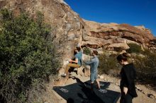 Bouldering in Hueco Tanks on 01/26/2020 with Blue Lizard Climbing and Yoga

Filename: SRM_20200126_1055100.jpg
Aperture: f/8.0
Shutter Speed: 1/400
Body: Canon EOS-1D Mark II
Lens: Canon EF 16-35mm f/2.8 L