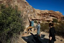 Bouldering in Hueco Tanks on 01/26/2020 with Blue Lizard Climbing and Yoga

Filename: SRM_20200126_1055110.jpg
Aperture: f/8.0
Shutter Speed: 1/400
Body: Canon EOS-1D Mark II
Lens: Canon EF 16-35mm f/2.8 L